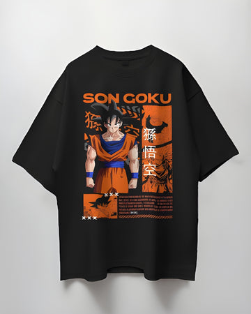 Son Goku Oversized T-Sized