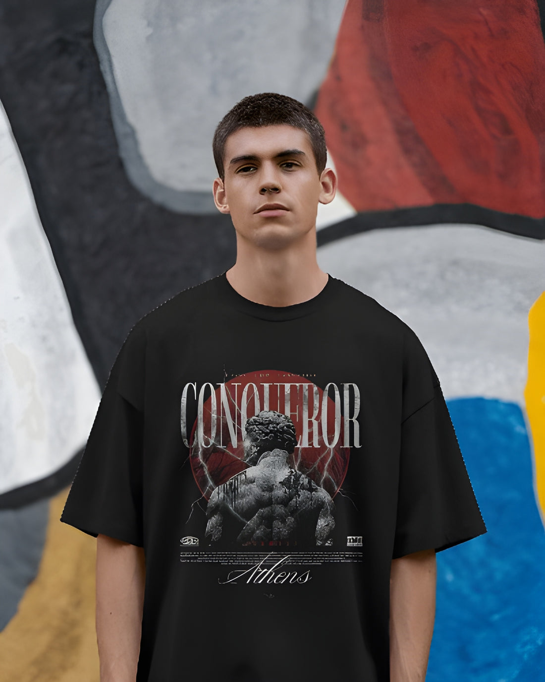 CONUEROR Oversized T-shirt