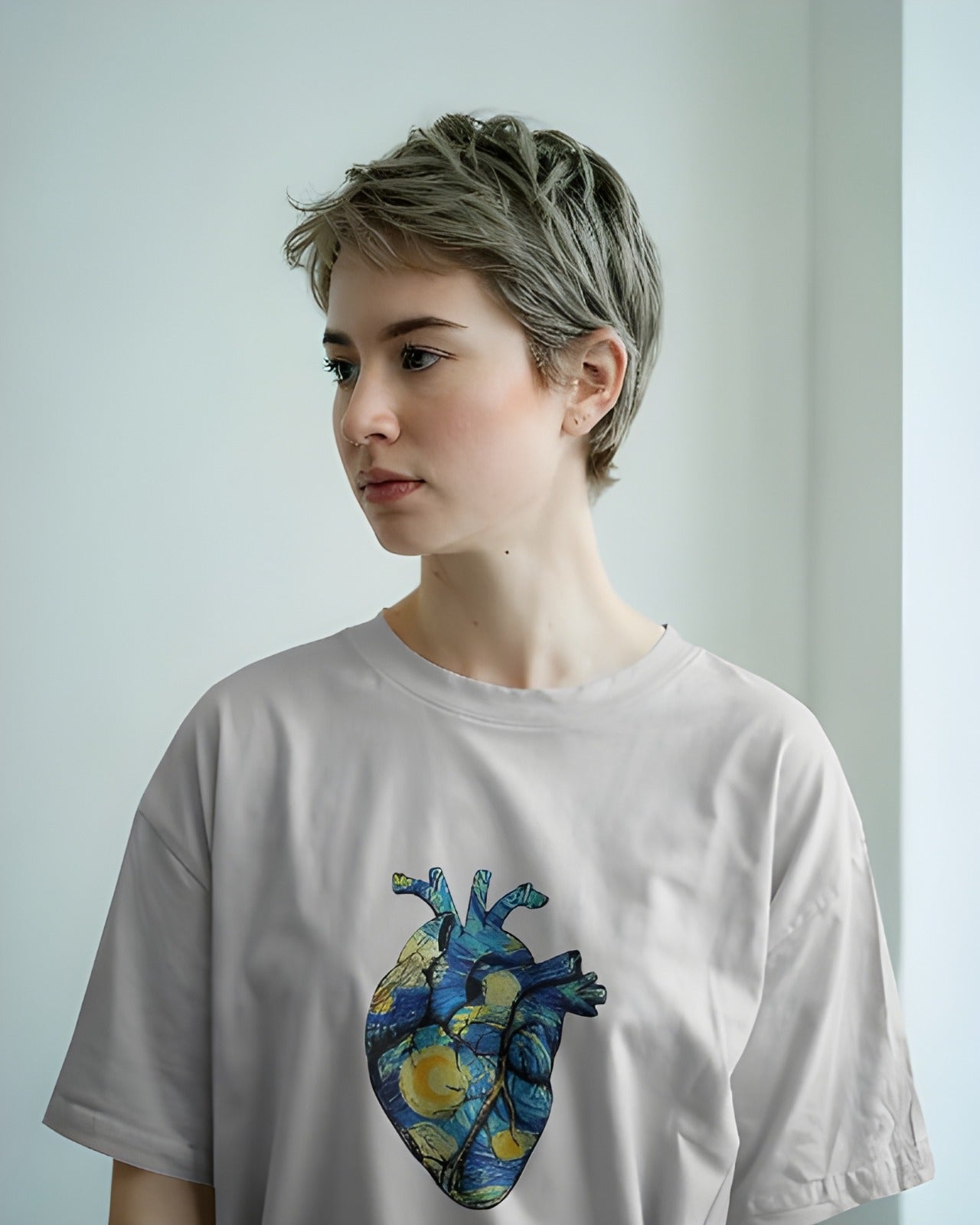 Heart Oversized T-shirt
