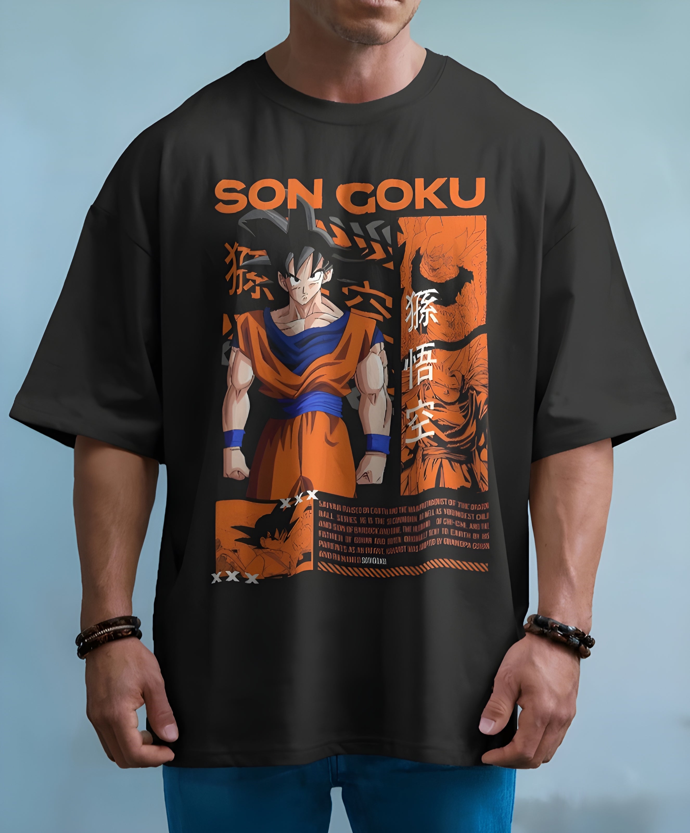 Son Goku Oversized T-Sized